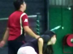 XHamster Chinese Young Teen At A Badminton Court Non Nude